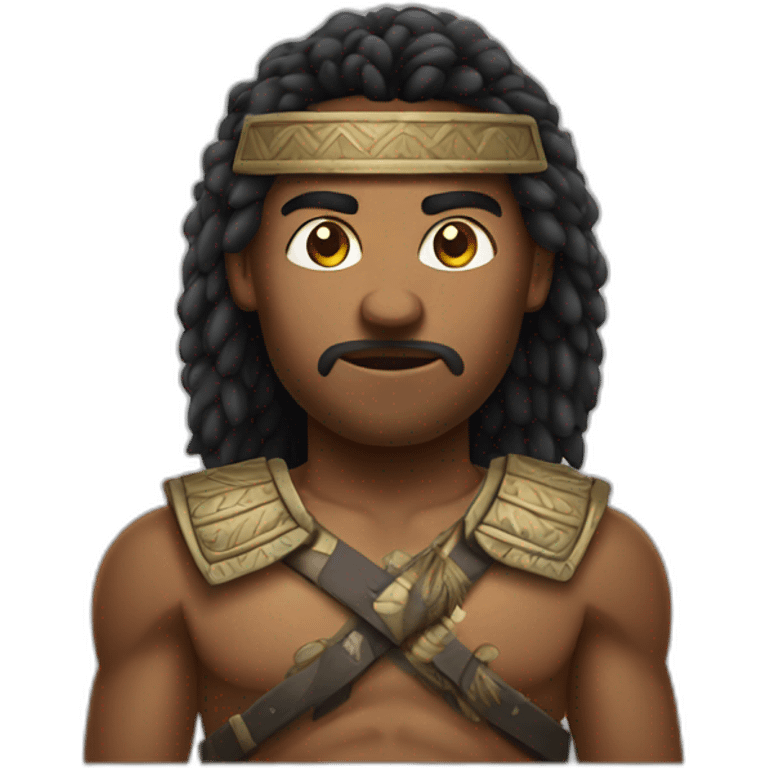 Fijian Warrior Guy emoji