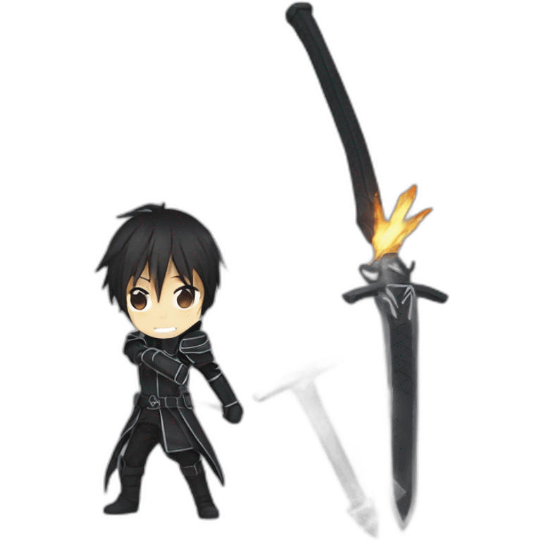 Kirito Sword art online emoji