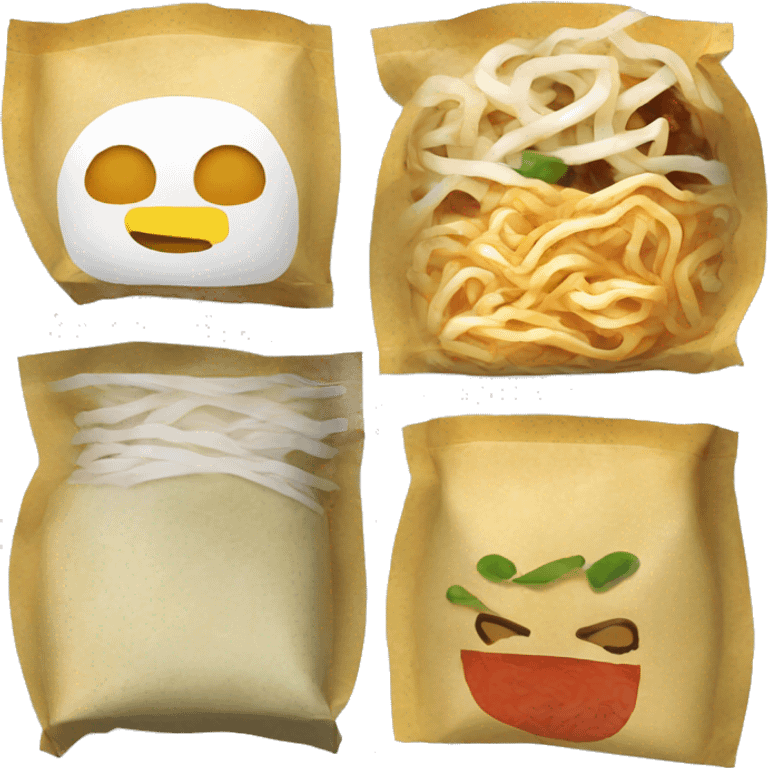 Ramen pack emoji