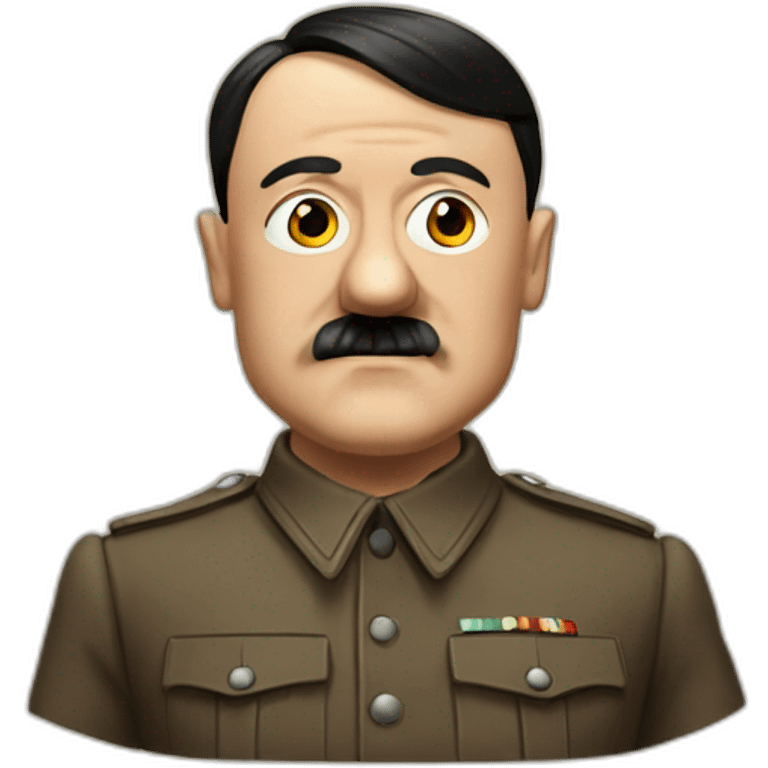 Adolf hitler enjoying emoji