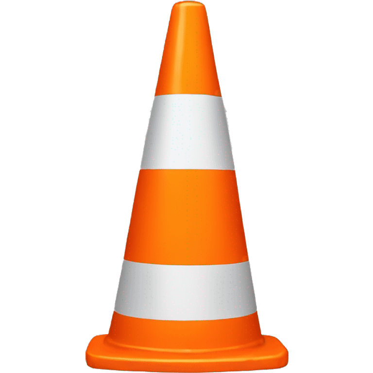 Traffic cone  emoji