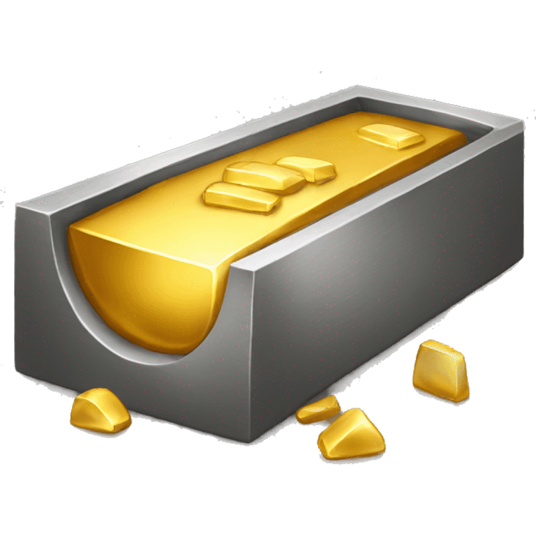 Golden ingot emoji