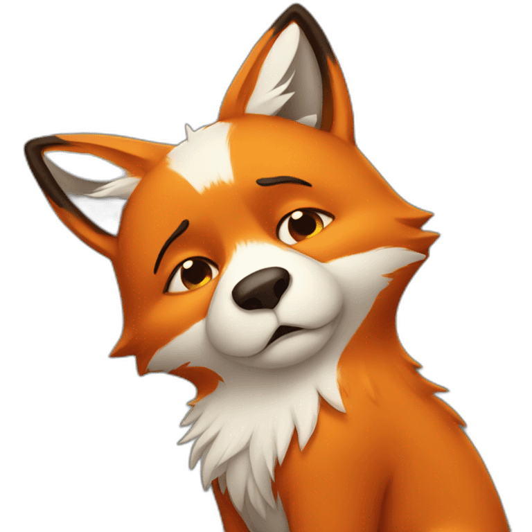 fox sad emoji