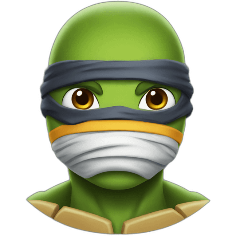 Ninja turtle emoji faces emoji