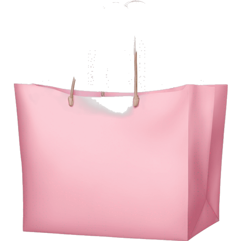 Light pink, Victoria’s Secret, shopping bags emoji