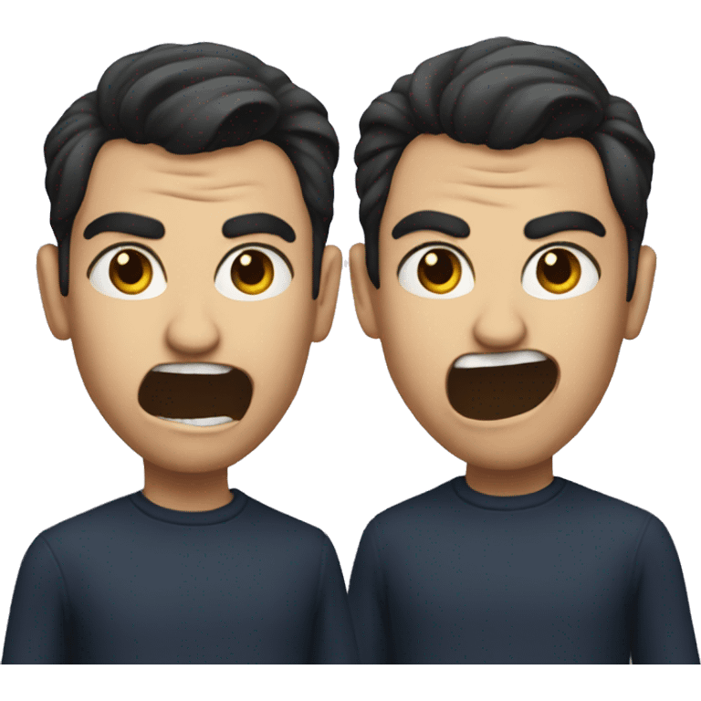 evil twins emoji