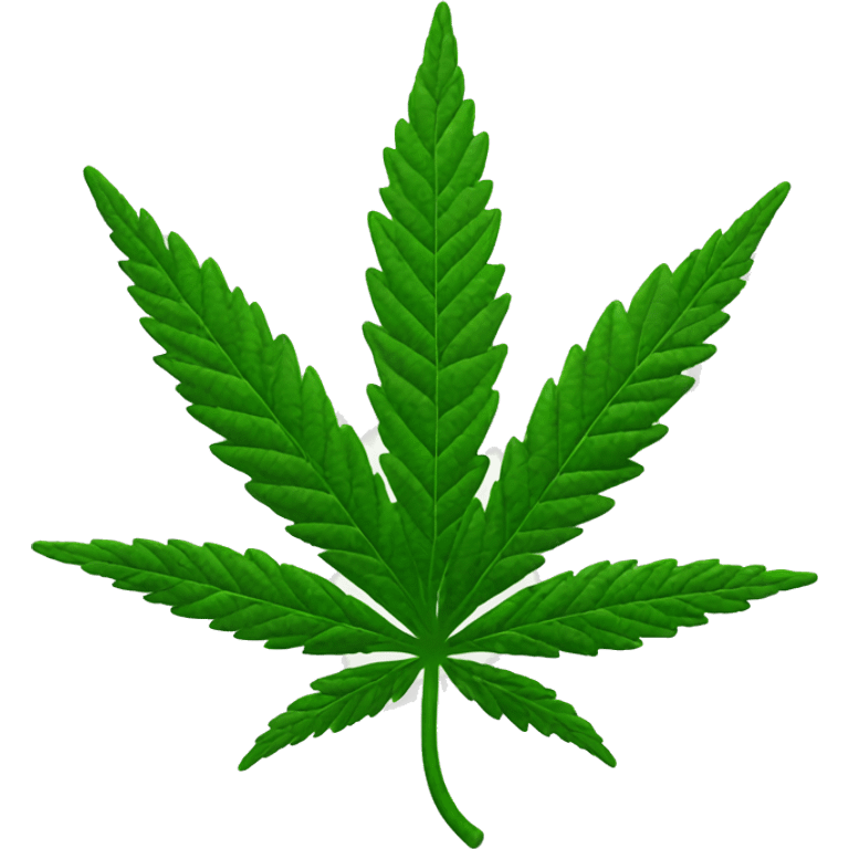 marijuana leaf emoji