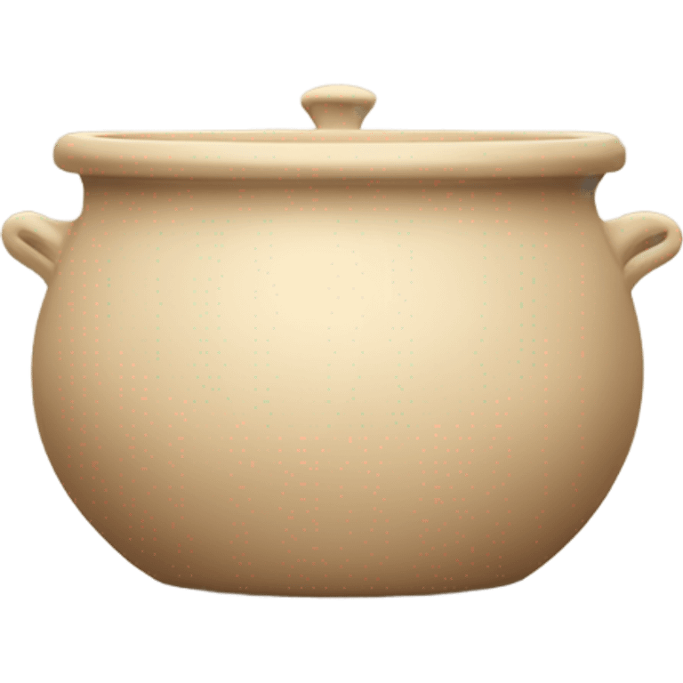 Beige pot emoji