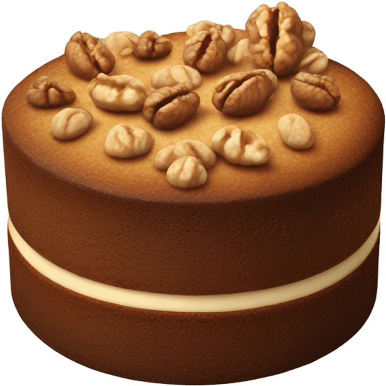 walnut cake emoji