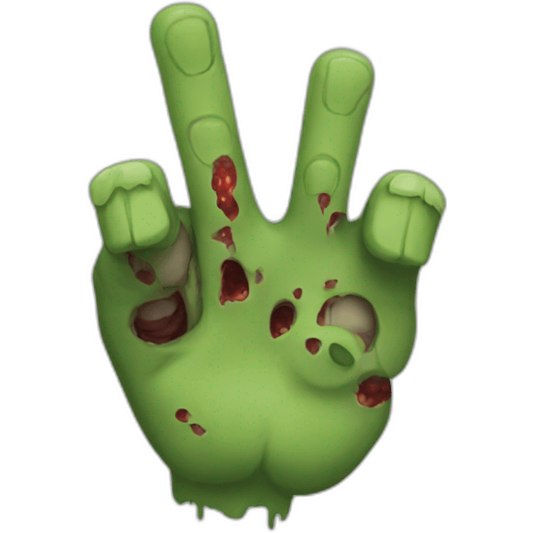 zombie finger emoji