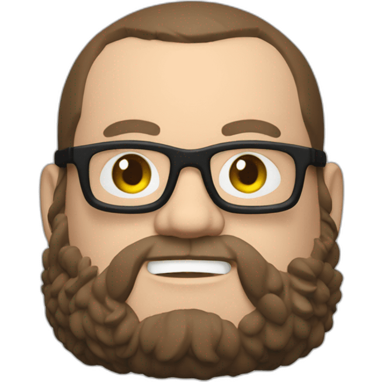 Nick Frost rubber toy emoji