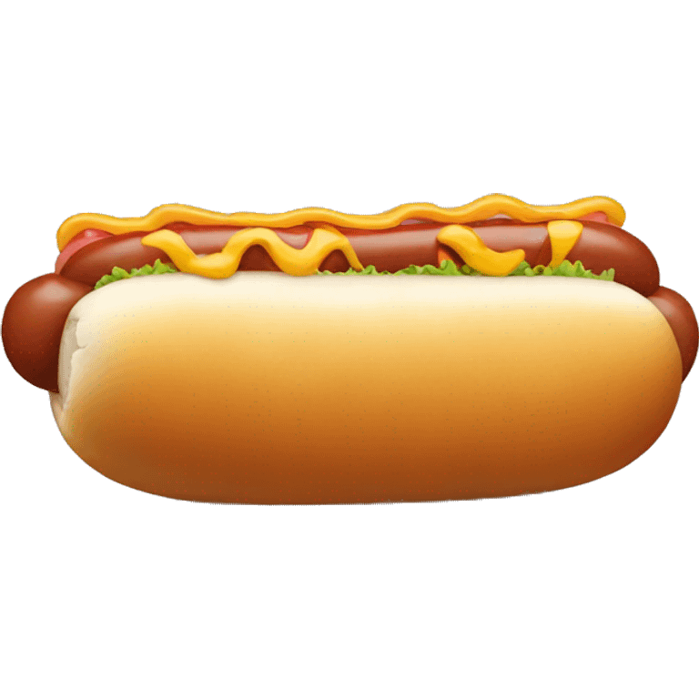 hot dog emoji