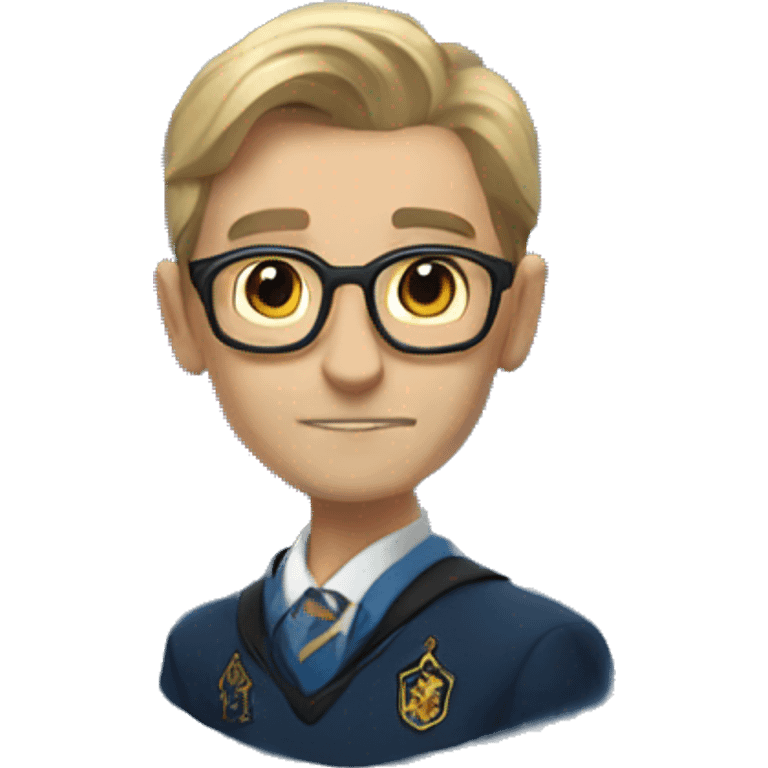 teacher, men, ravenclaw emoji