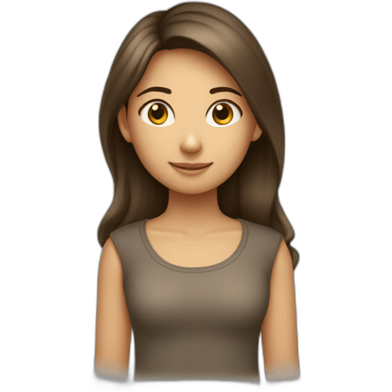 une fille brune et un garçon blond emoji