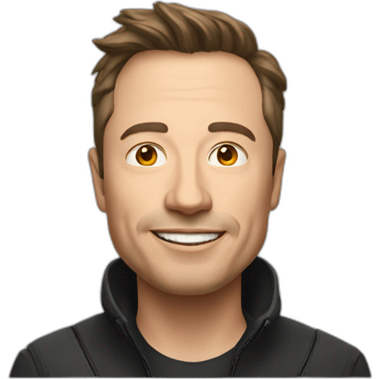 Élongation musk emoji