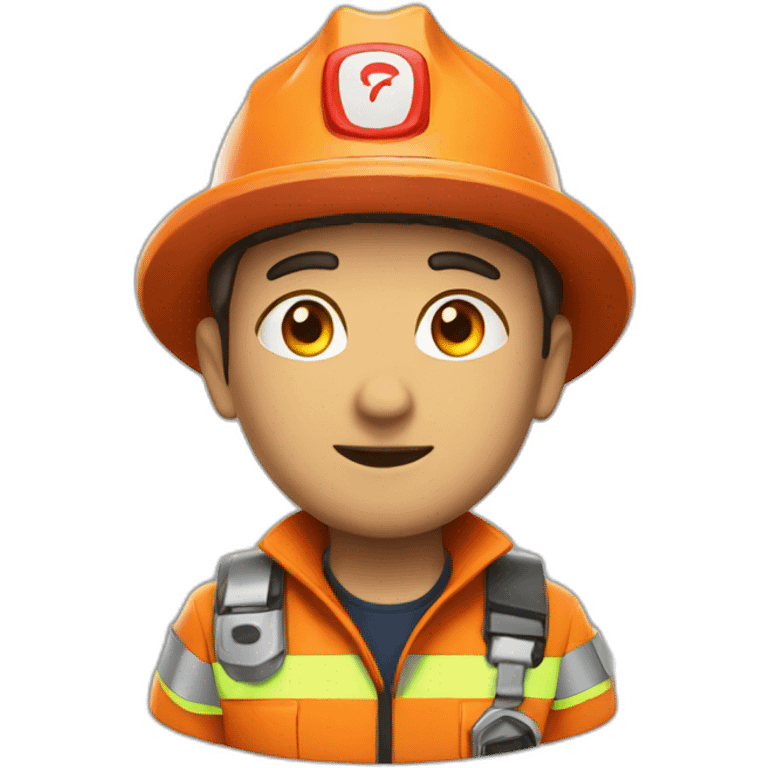 fire warden emoji