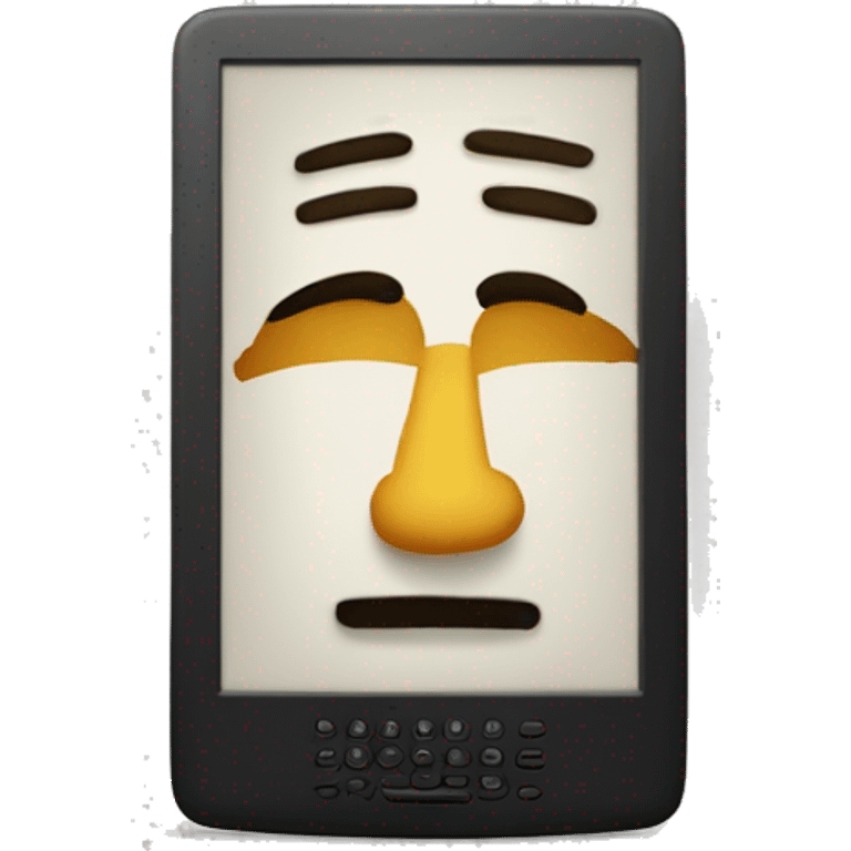 Kindle e-reader emoji