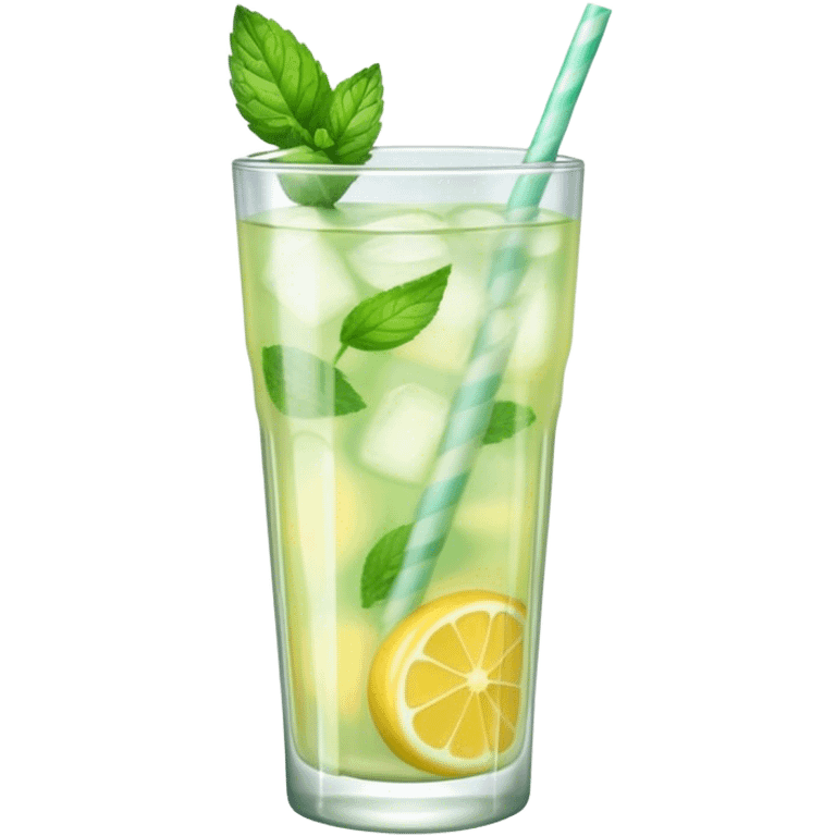 mint lemonade emoji