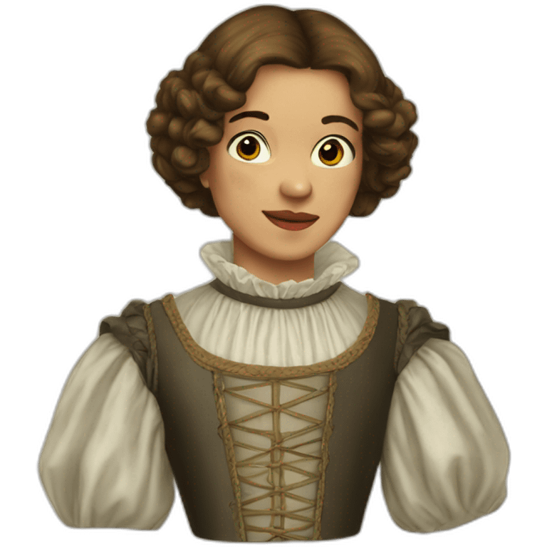 vintage, Renaissance, doublet, medieval fashion  emoji