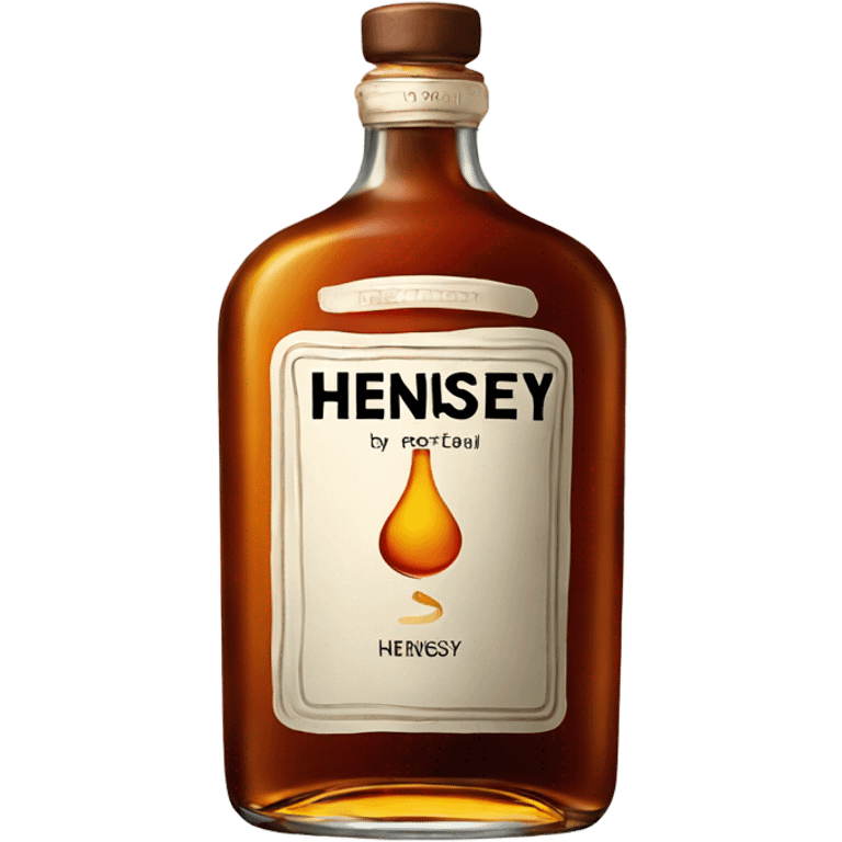 hennessy bottle  emoji