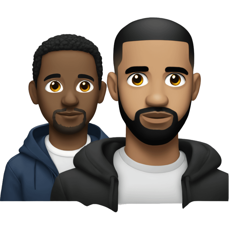 Kendrick and drake  emoji