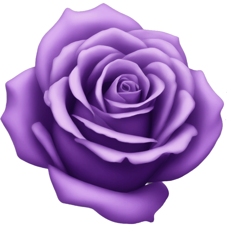 Purple rose emoji