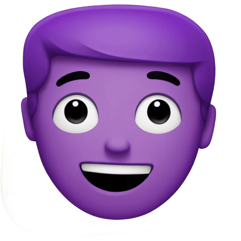 Blank Purple sticky note emoji