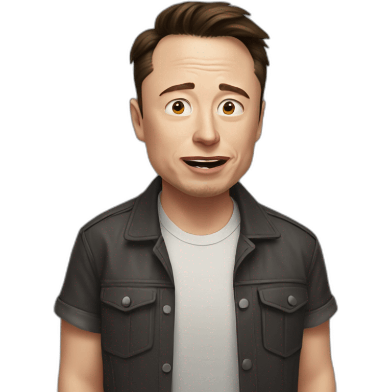 Elon musk cry emoji