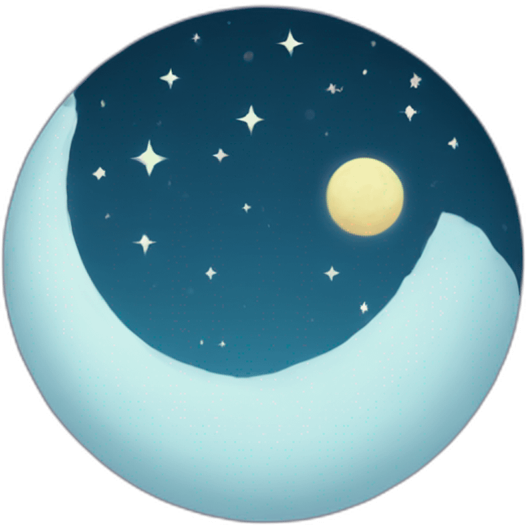 La lune emoji