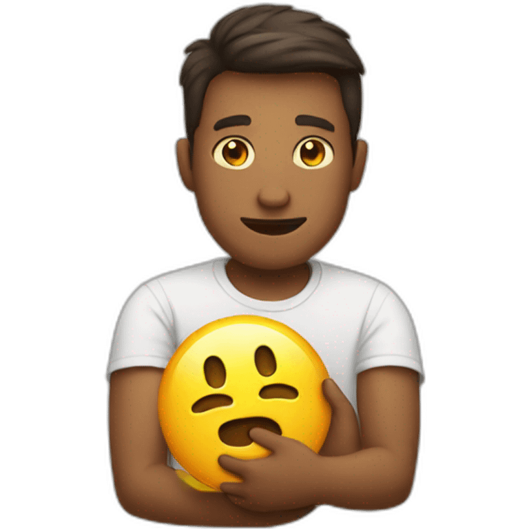 An emoji holding an emoji holding an emoji holding an emoji holding….. emoji