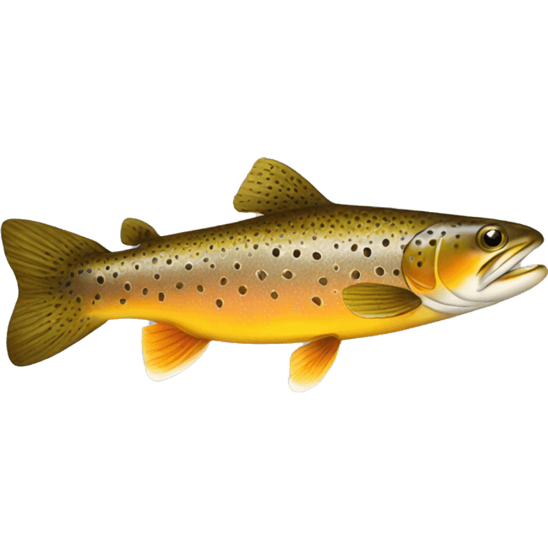 brown trout emoji