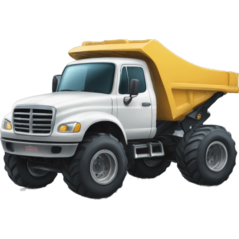 Side view Monster Kei truck emoji