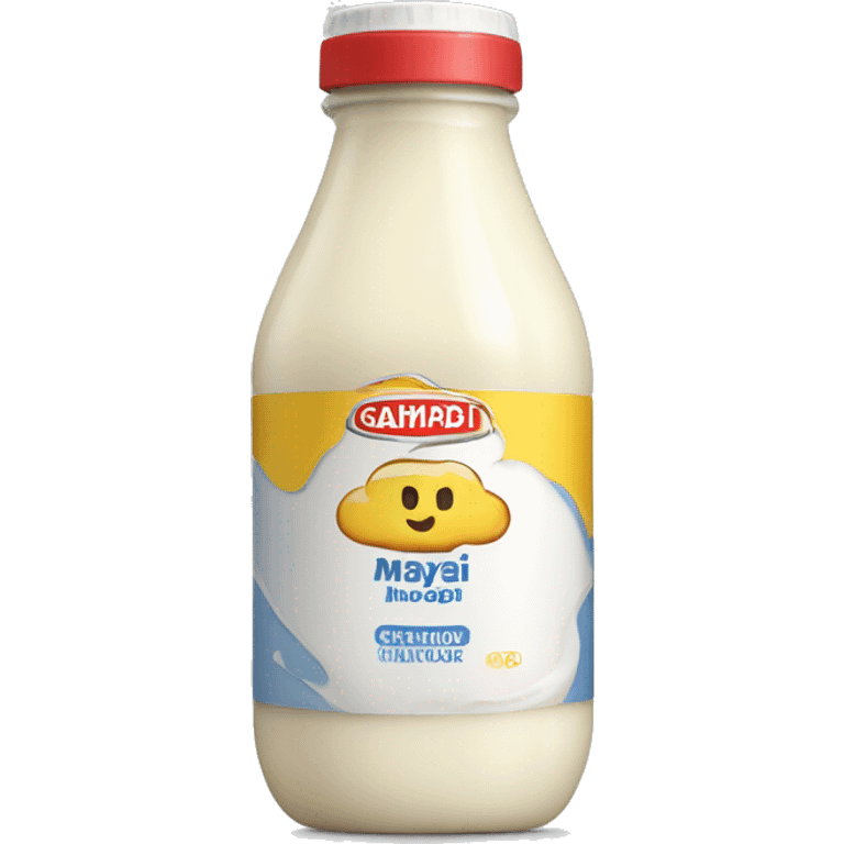 a bottle of Mayonnaise emoji