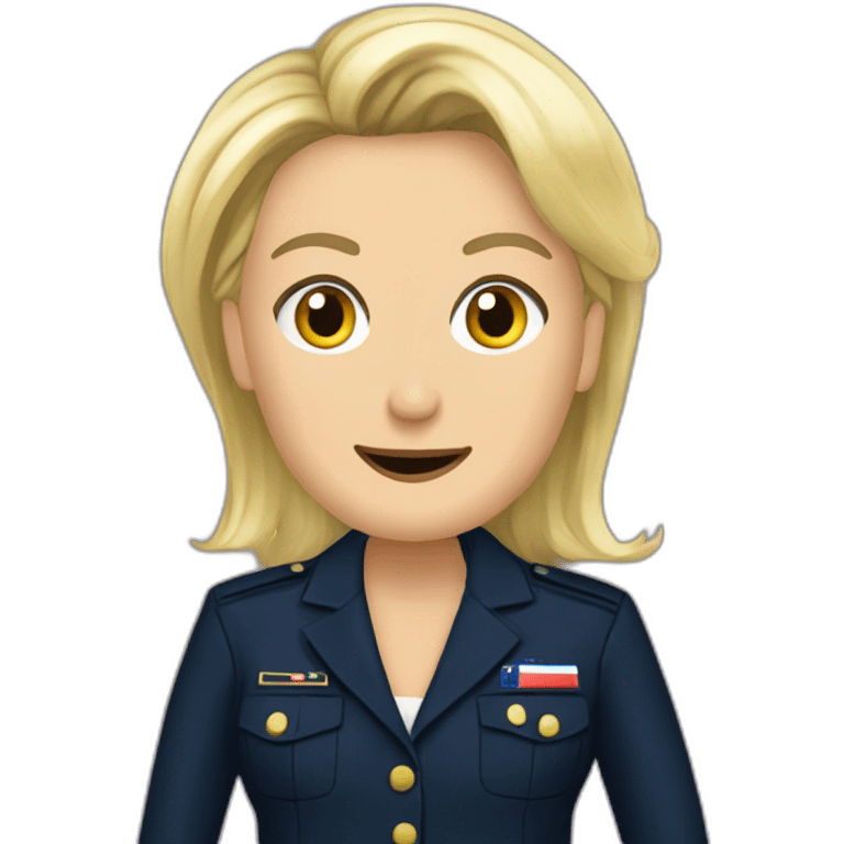 Marine le pen emoji