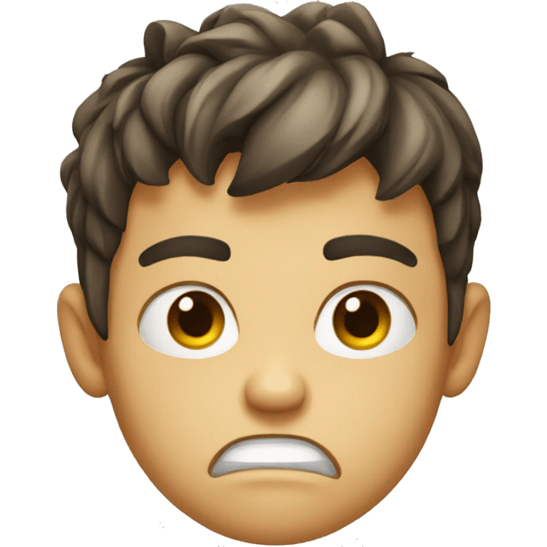 Angry boy emoji