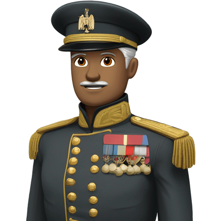 A Russian imperial military officer (ww1) emoji