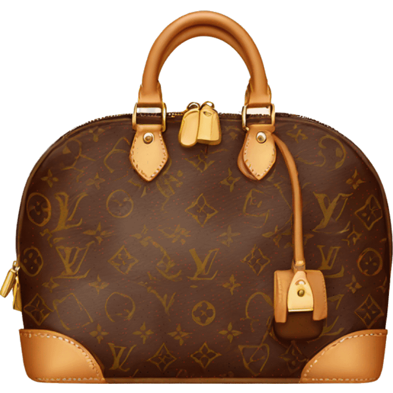 Louis Vuitton bag emoji