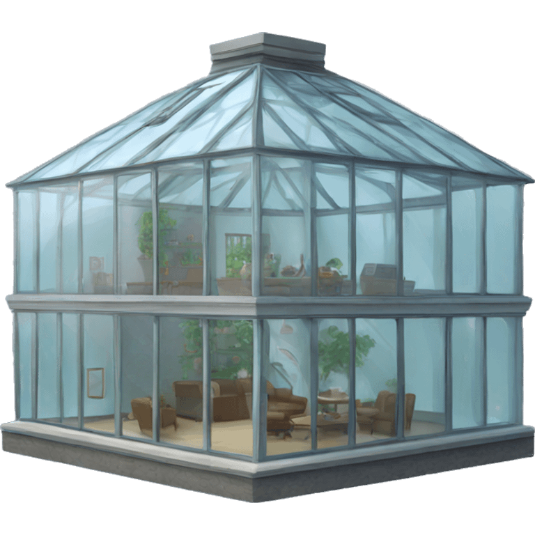 glass house emoji