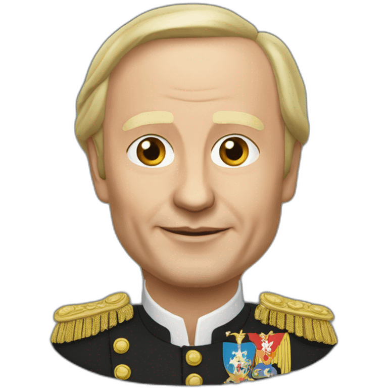 Vladimir Poutine en colère emoji