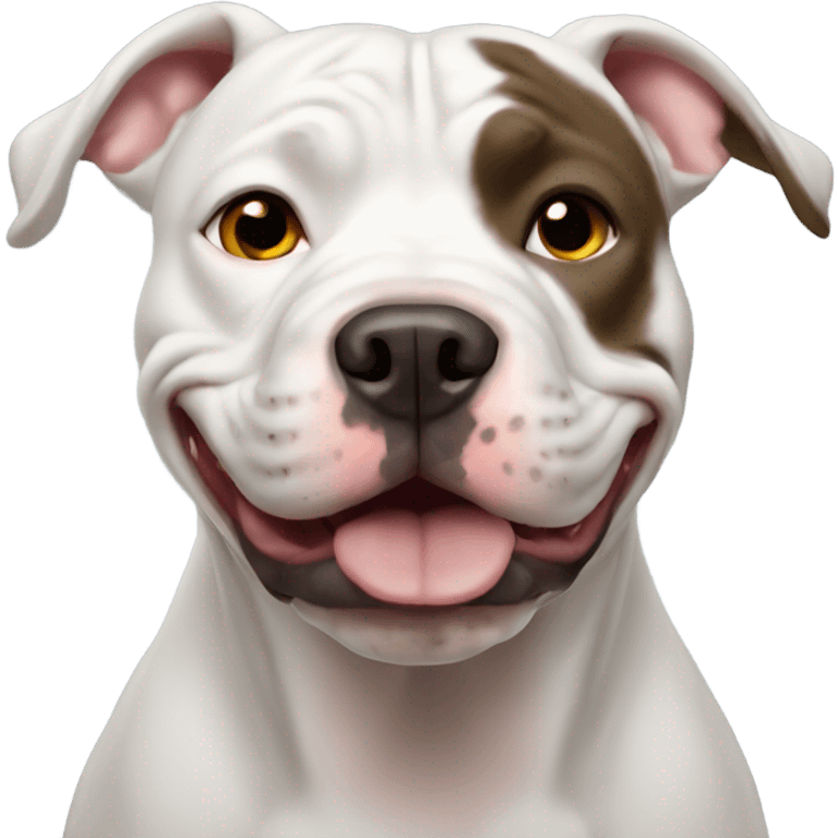 Pitbull dog emoji