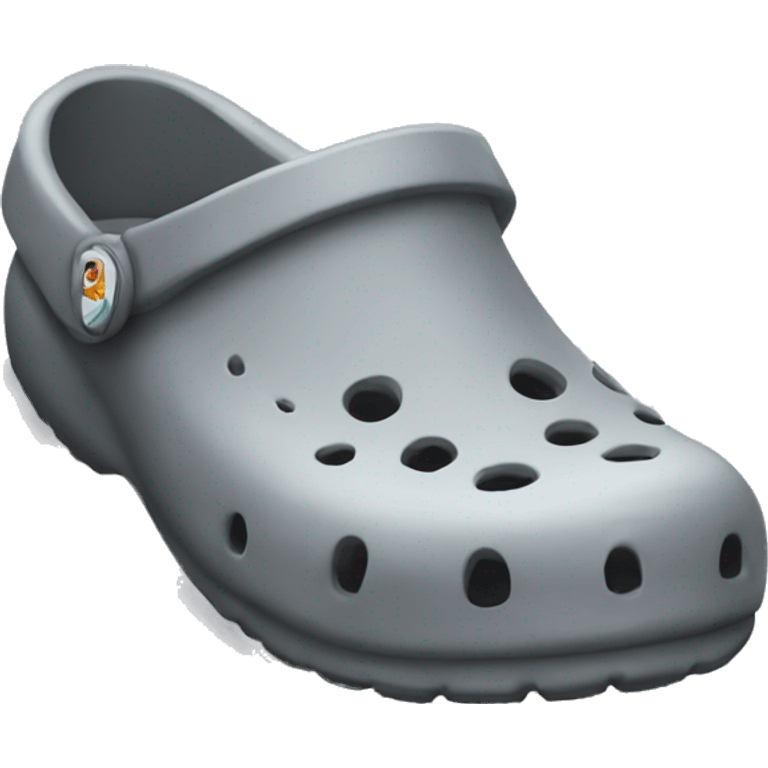 grey crocs  emoji