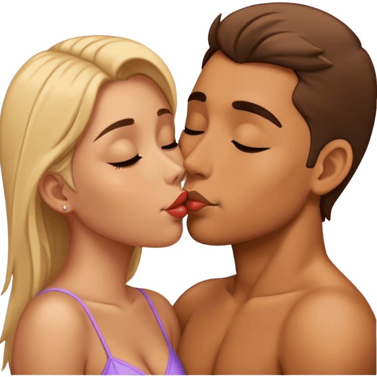 People kissing  emoji