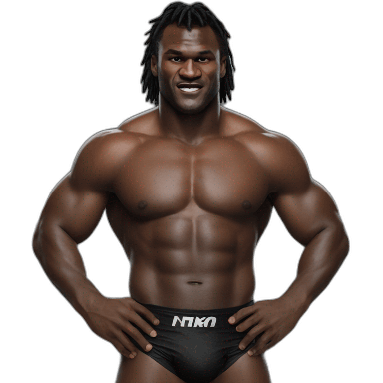 Francis Ngannou emoji