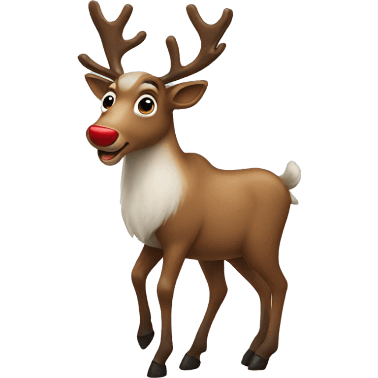 reindeer emoji