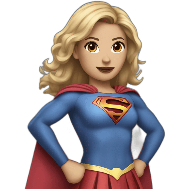 Supergirl Karina emoji