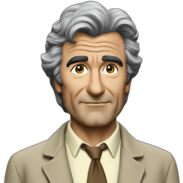 Photo real columbo emoji