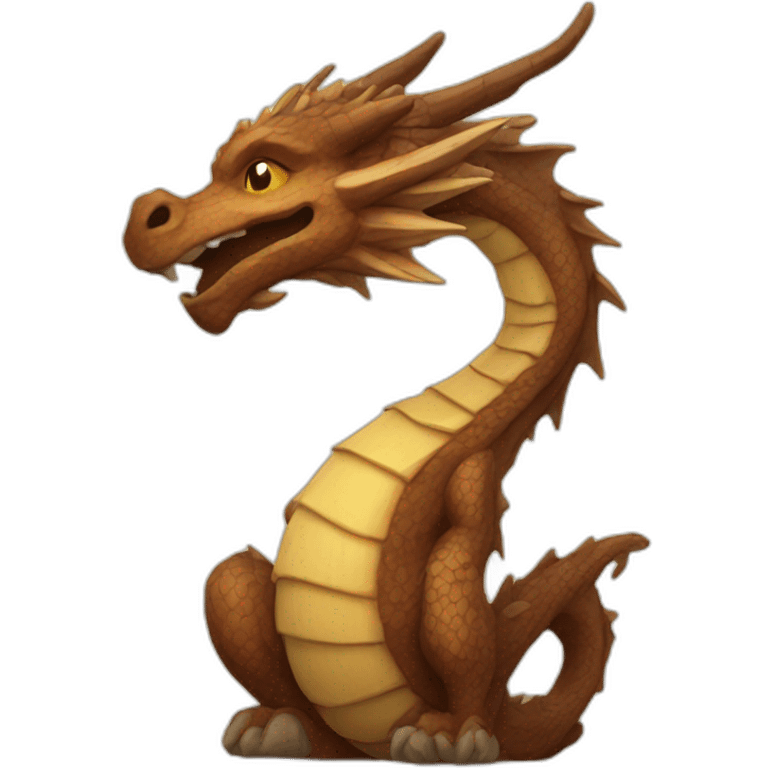 Wooden Dragon emoji