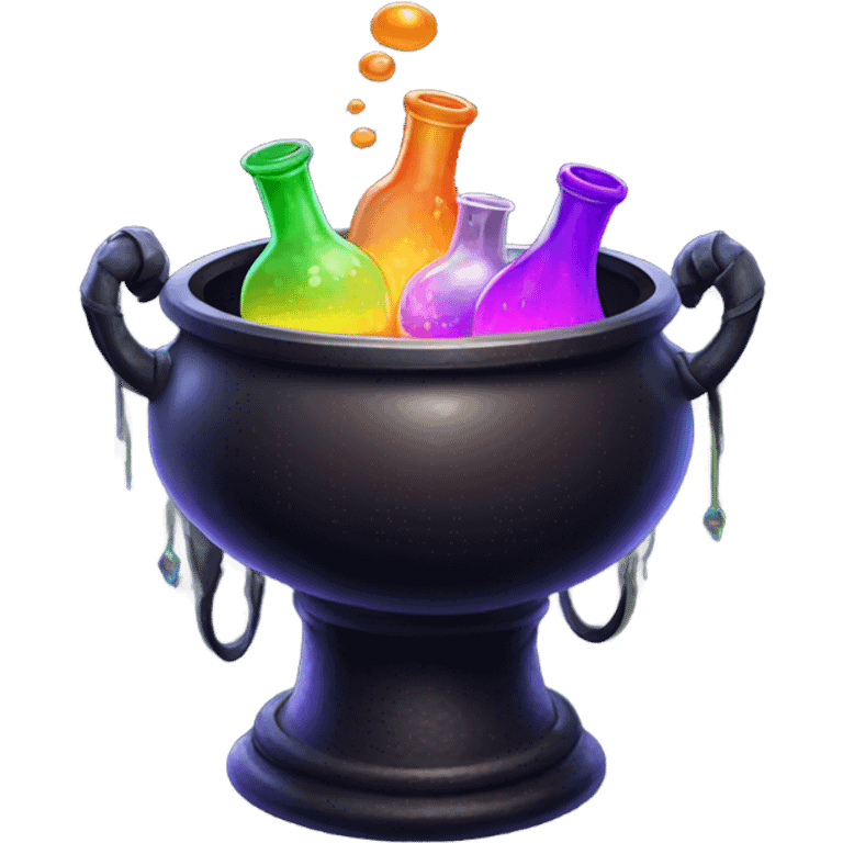 witches cauldron remove only flame from image empty  emoji