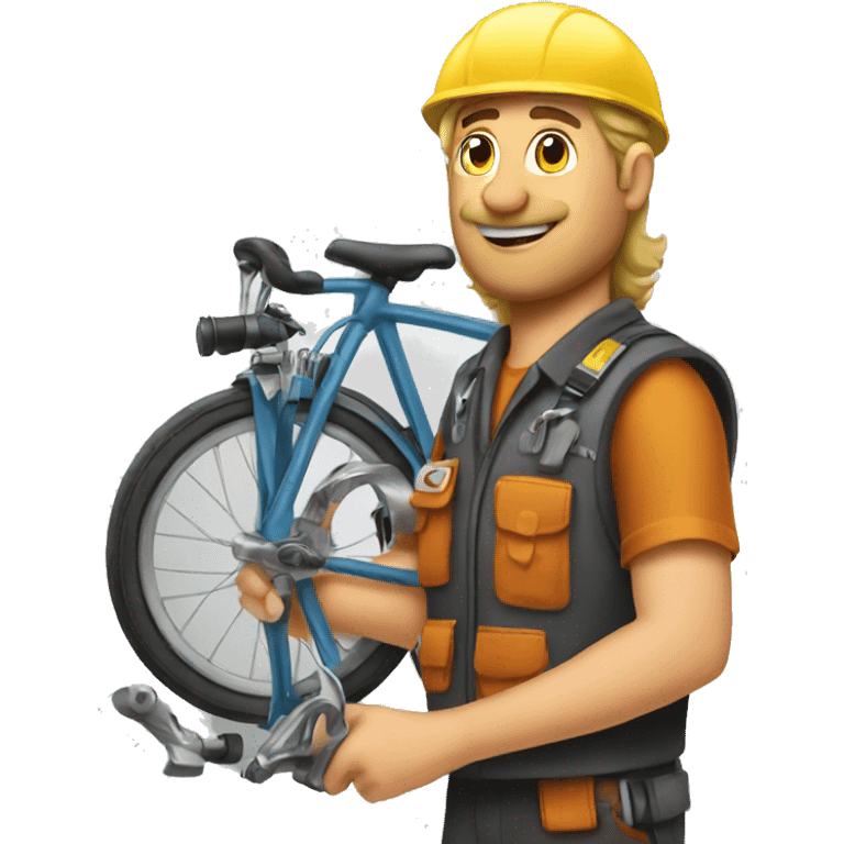 bicycle mechanic emoji