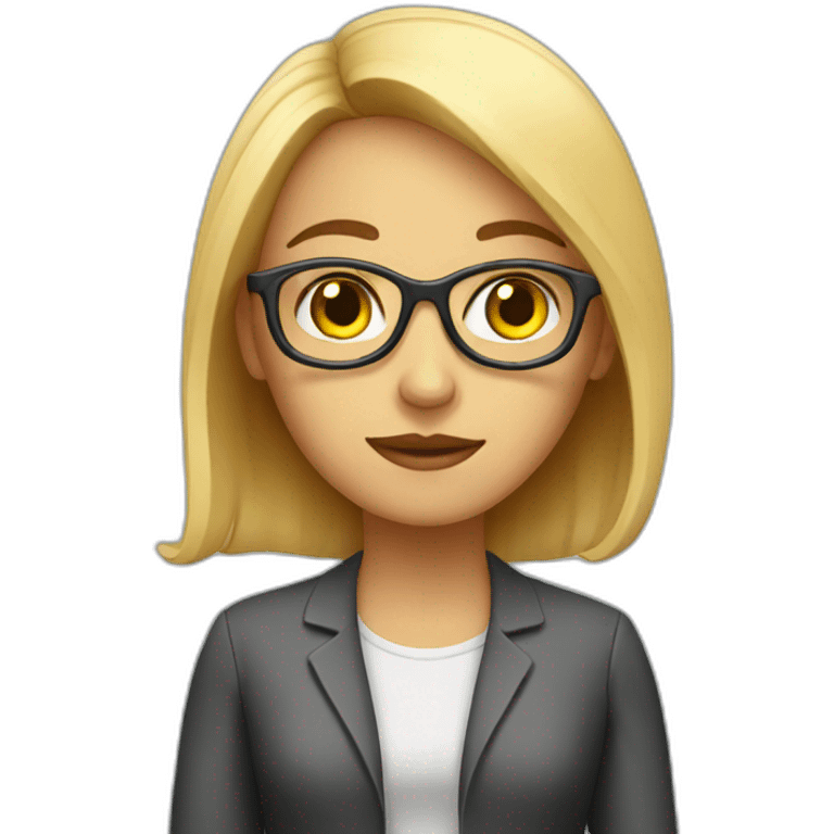 psychologist girl emoji